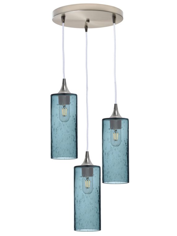 515 Lunar: 3 Pendant Cascade Chandelier