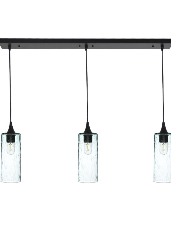 515 Lunar: 3 Pendant Linear Chandelier