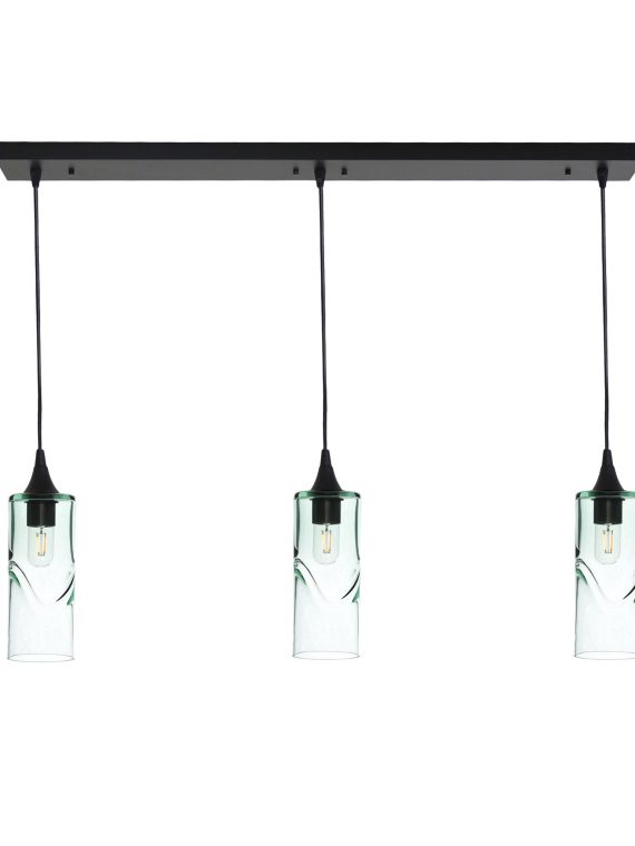 515 Swell: 3 Pendant Linear Chandelier