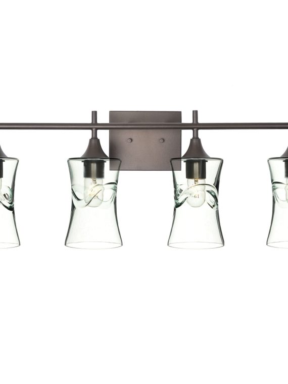 818 Swell: 4 Light Wall Vanity