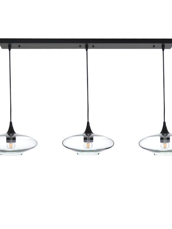 951 Lucent: 3 Pendant Linear Chandelier
