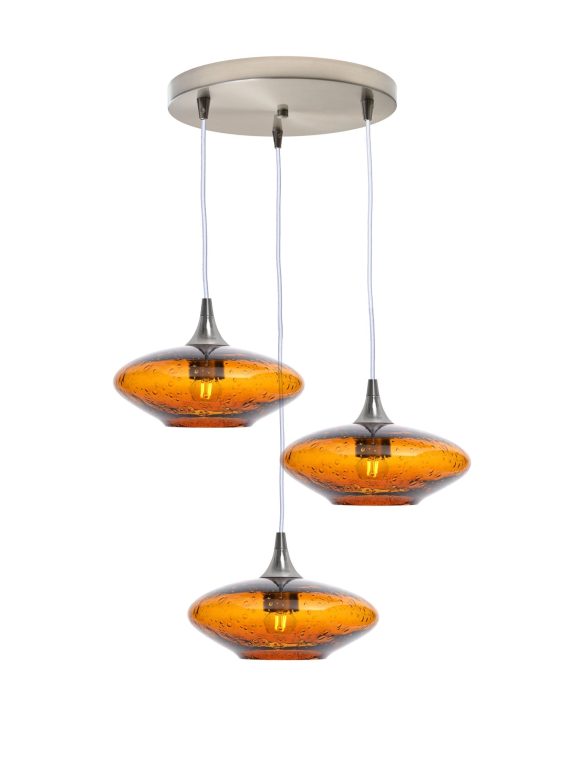 951 Lunar: 3 Pendant Cascade Chandelier