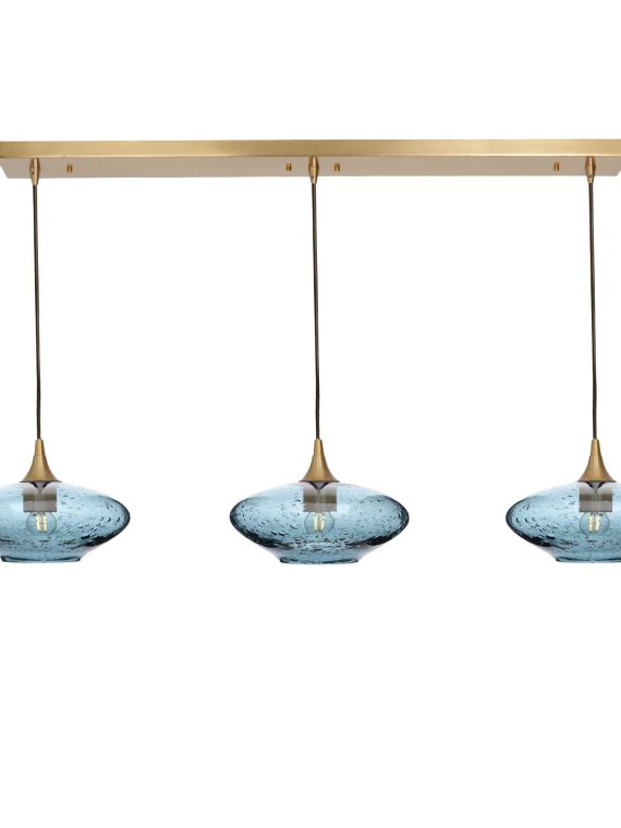 951 Lunar: 3 Pendant Linear Chandelier
